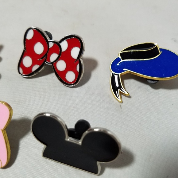 Disney Official Trading Pins Minnie Mickey Hat Bow - Picture 3 of 5